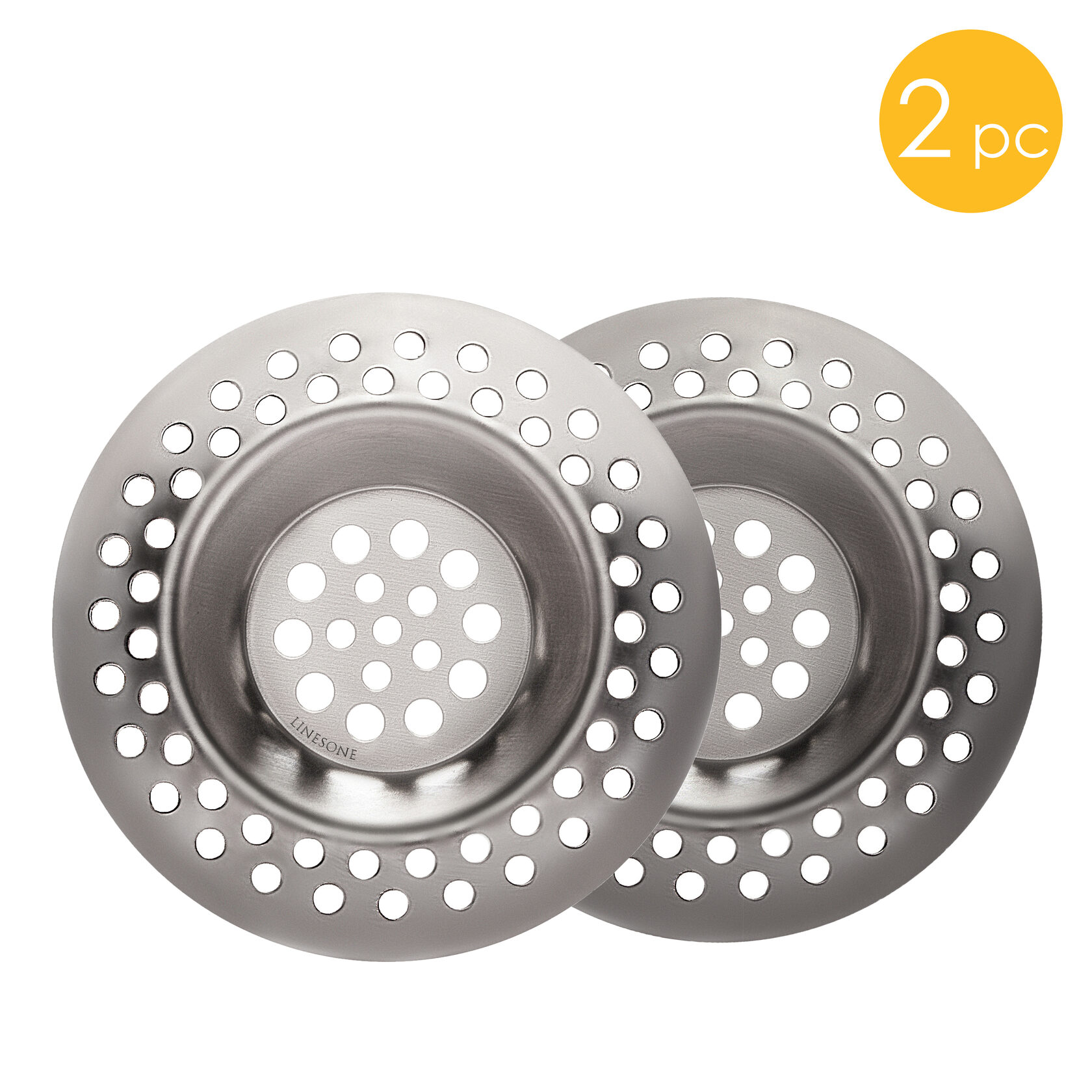 Lines One bathtub strainers, pack of two